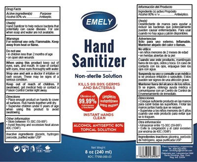 Emely Hand Sanitizer 240 mL.jpg 240 mL - Emely Hand Sanitizer 240 mL